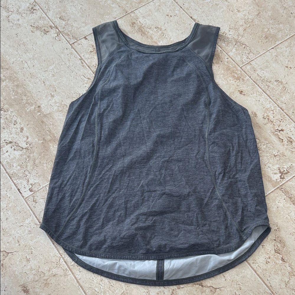 Lululemon Athletica Charcoal Tank Top